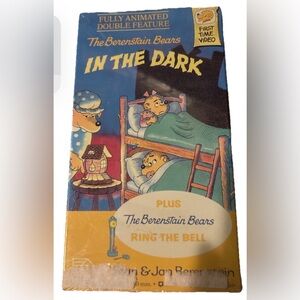 The Berenstain Bears 'In the Dark’ VHS BRAND NEW IN PLASTIC